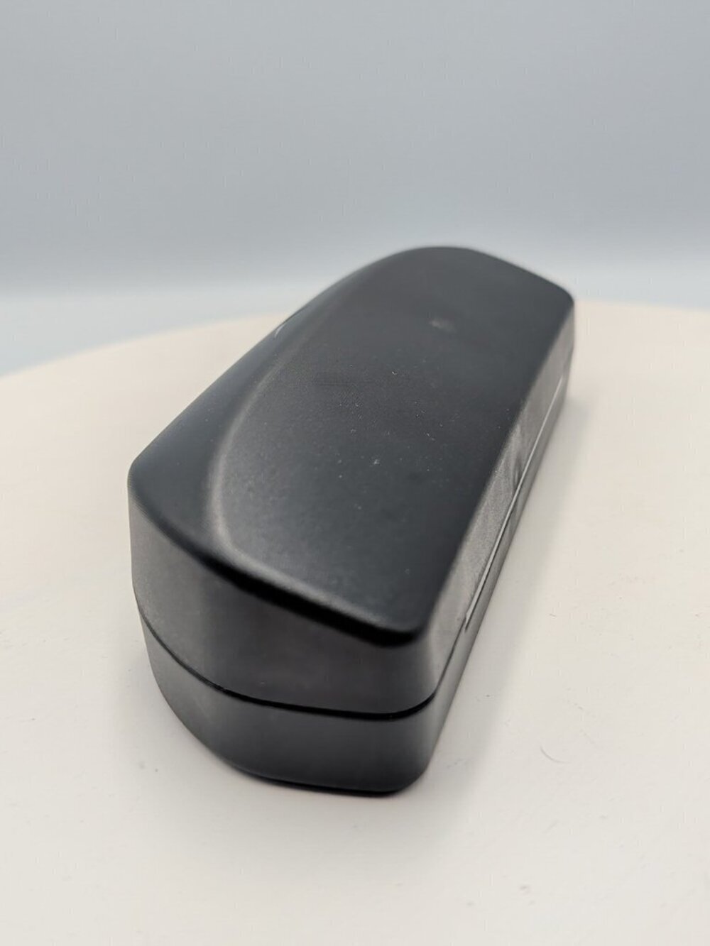 Nike Black Hard Sunglasses Eyeglass Glasses Case Felt Lined Clam Shell Italy Y2K - Picture 4 of 11